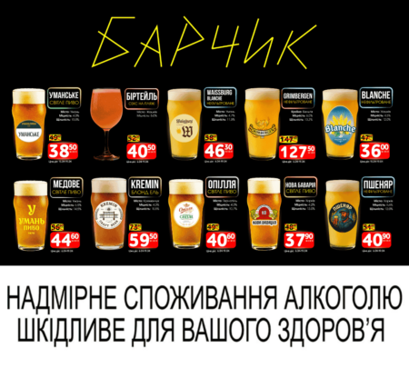 Барчик Акції із 06 по 19 квітня 2026 року