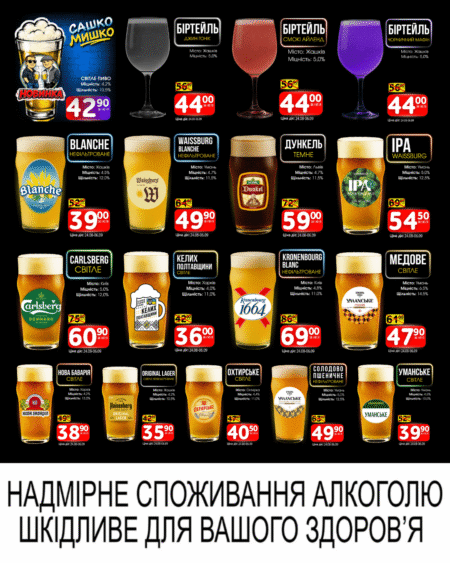 акції барчик розливне пиво до 06.09.26